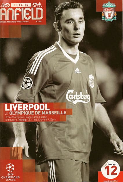 Liverpool FC v Olympique De Marseille